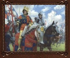 Richard III at the Battle of Bosworth, print by artist Graham Turner
