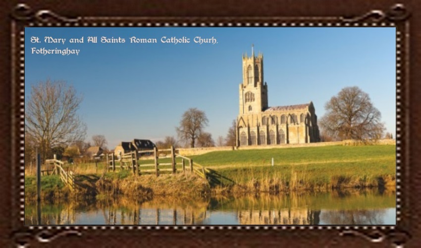 the church at Fotheringhay